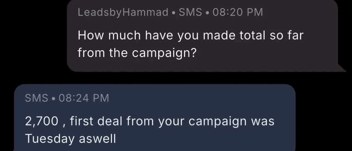 Testimonial screenshot 5