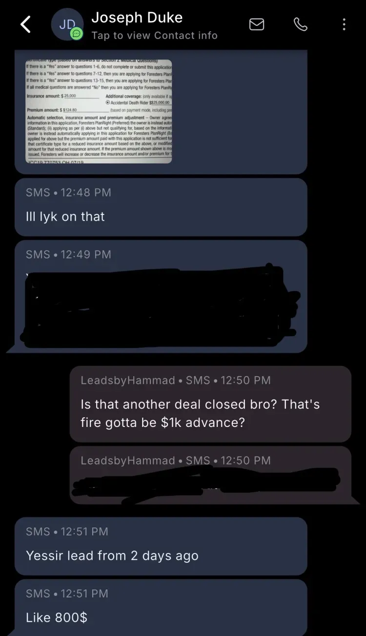 Testimonial screenshot 4