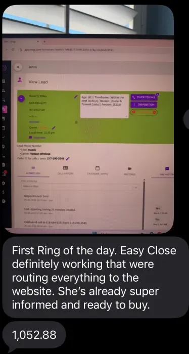 Testimonial screenshot 5