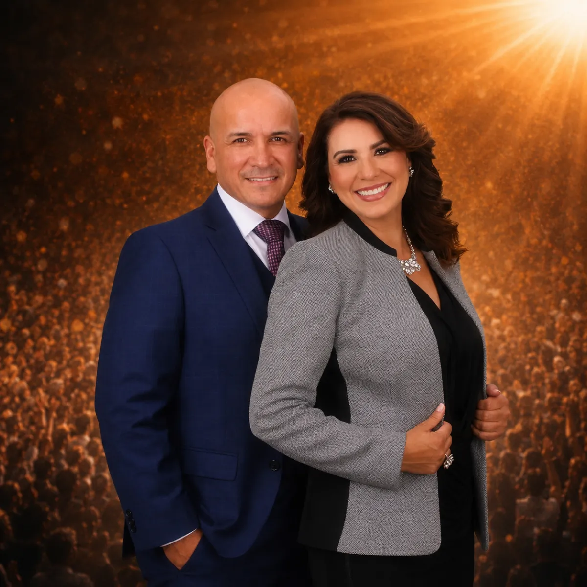 Editorial photography of a professional leadership moment