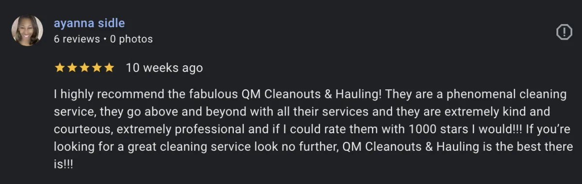 Junk Removal Houston Reviews