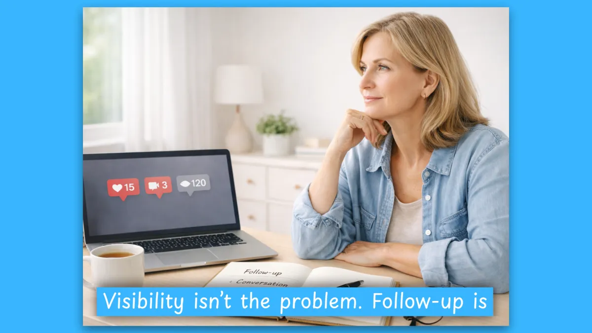 Visibility Isn’t Your Problem — Follow-Up Is