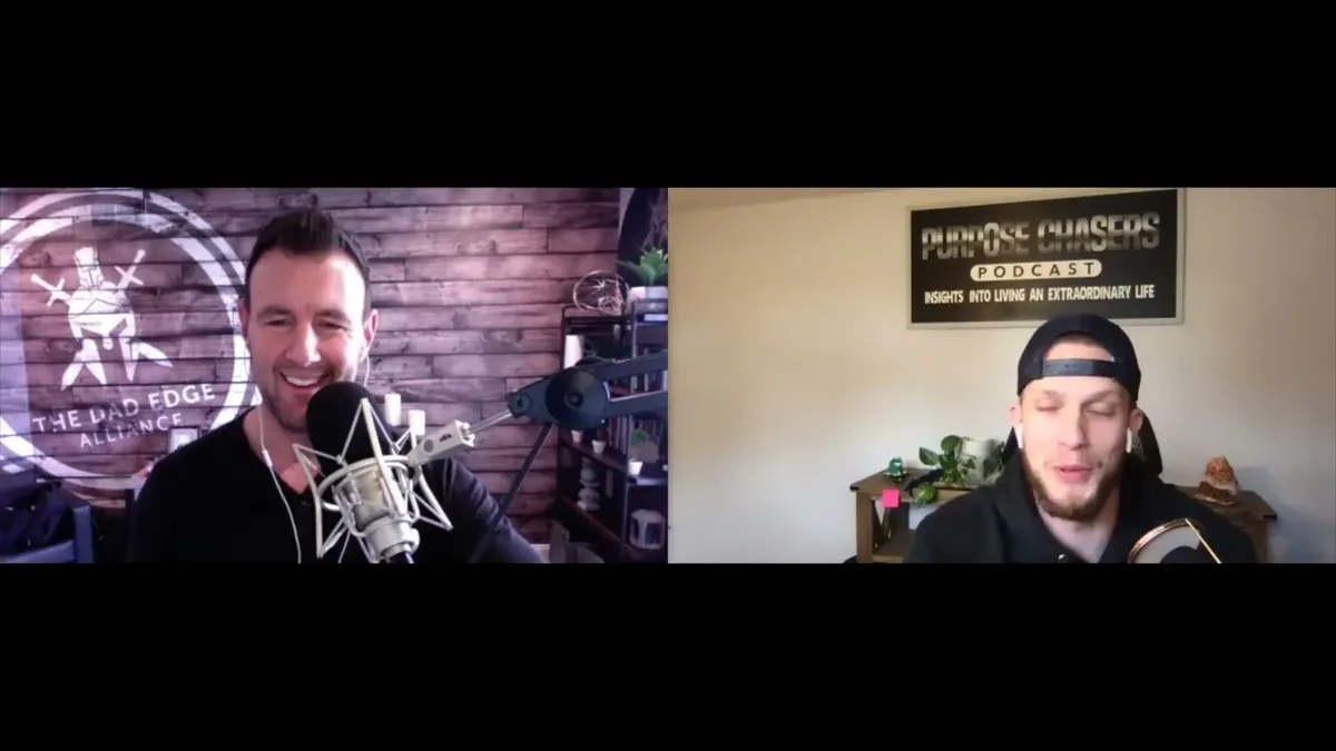 Larry Hagner of The Dad Edge on The Purpose Chasers Podcast Ep. 43 with Mark Crandall
