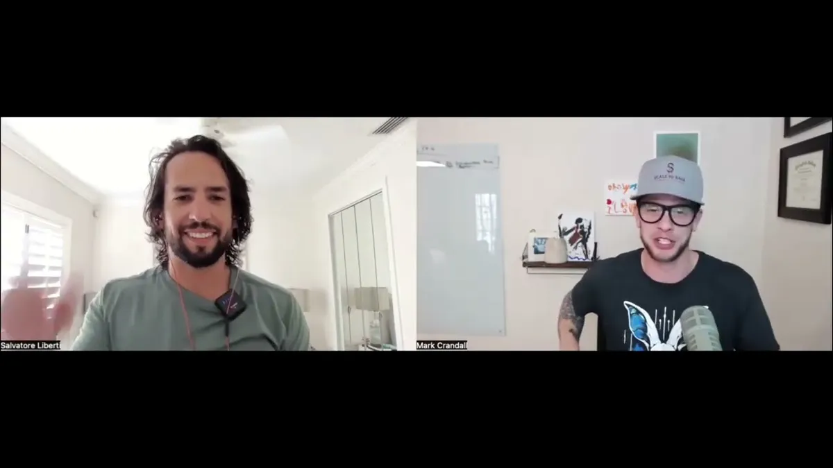 Breathwork facilitator Sal Liberti on The Purpose Chasers Podcast Ep. 99 with Mark Crandall