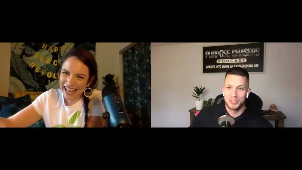 Danna Thomas, founder of Happy Teacher Revolution, on The Purpose Chasers Podcast Ep. 31
