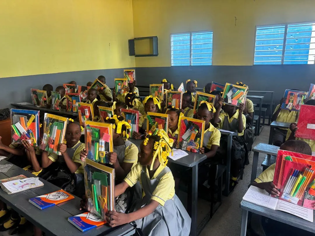 students' school materials