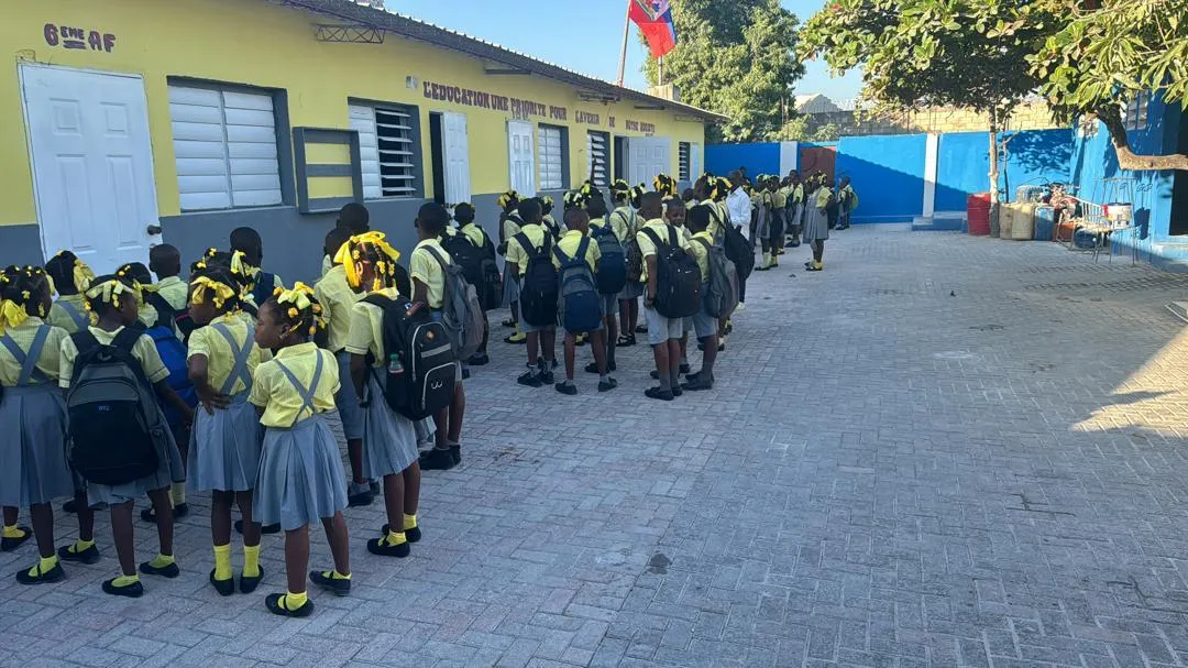 school's yard