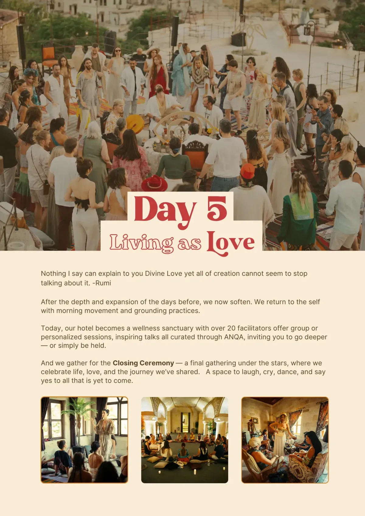Day 5 Living as Love