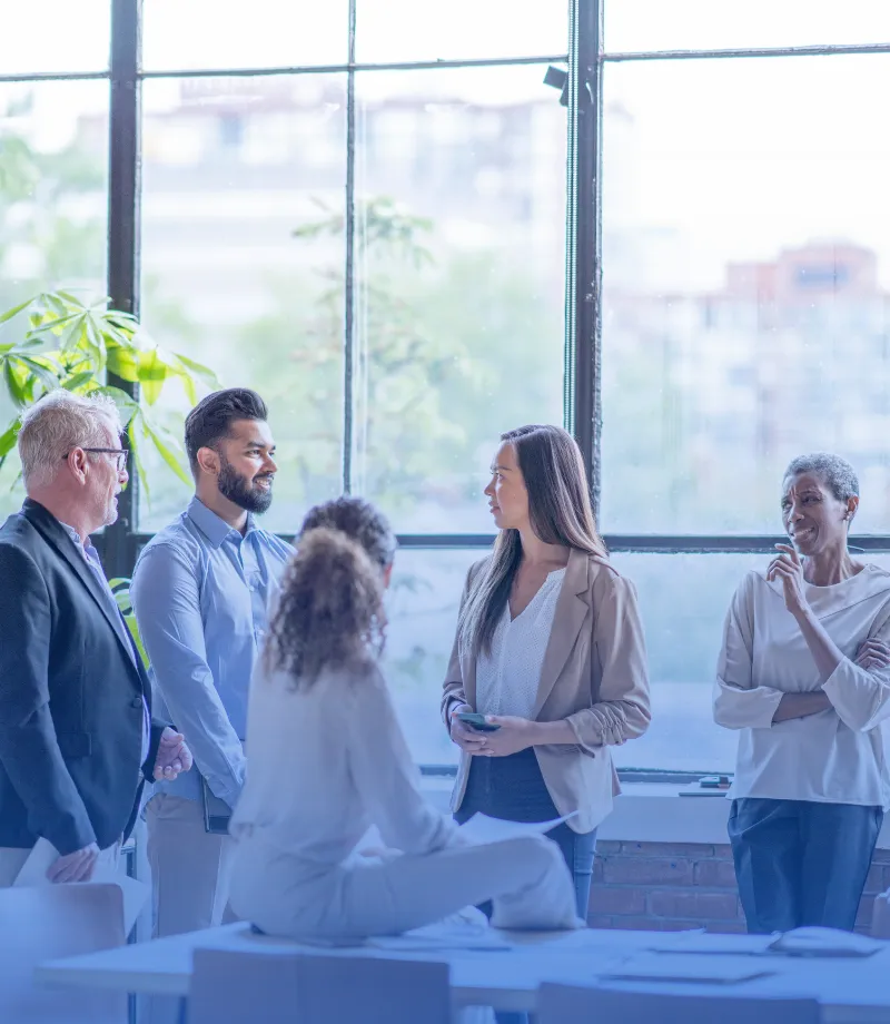 hurch leaders reviewing financial and spiritual stewardship plans during a Sauls Consulting session to strengthen generosity and ministry impact.