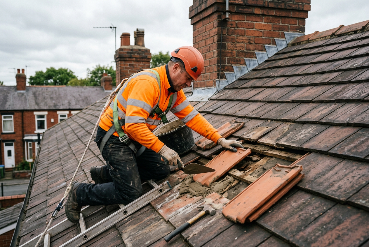 Roof replacement in Lancashire