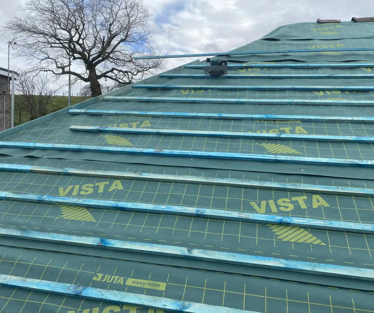 Roofing installation and roof replacement work in Lancashire by Premier Construction Solutions