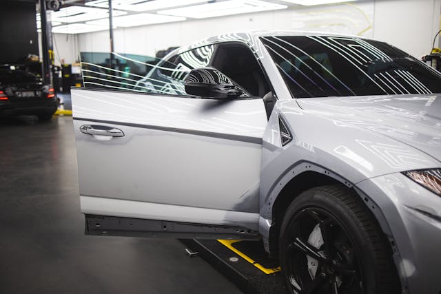 vehicle detailing car