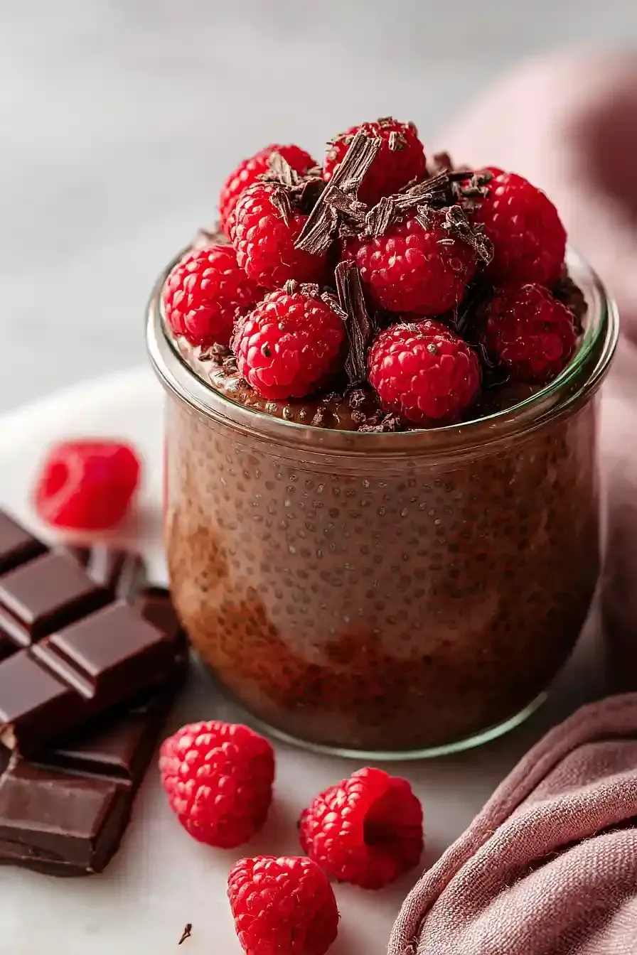 Brownie Chia Seed Pudding