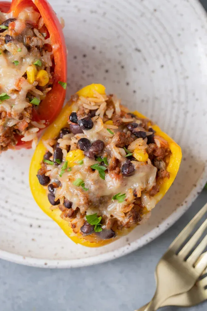 Stuffed Taco Peppers