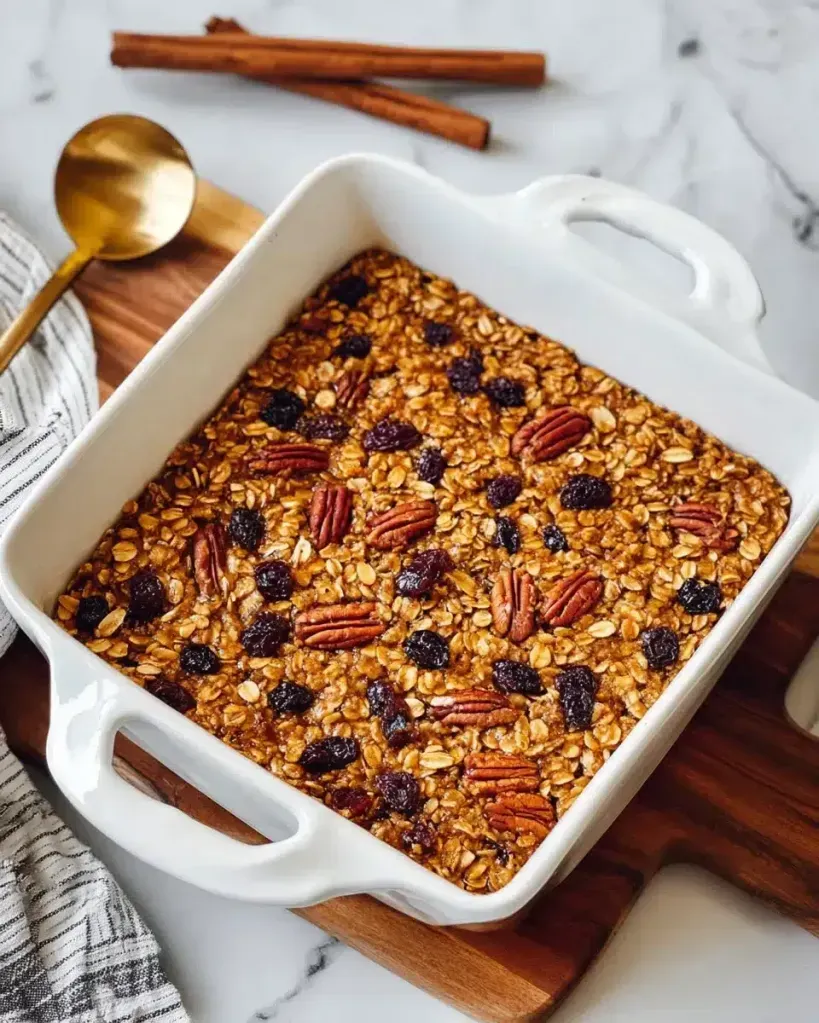 Baked Pumpkin Oatmeal
