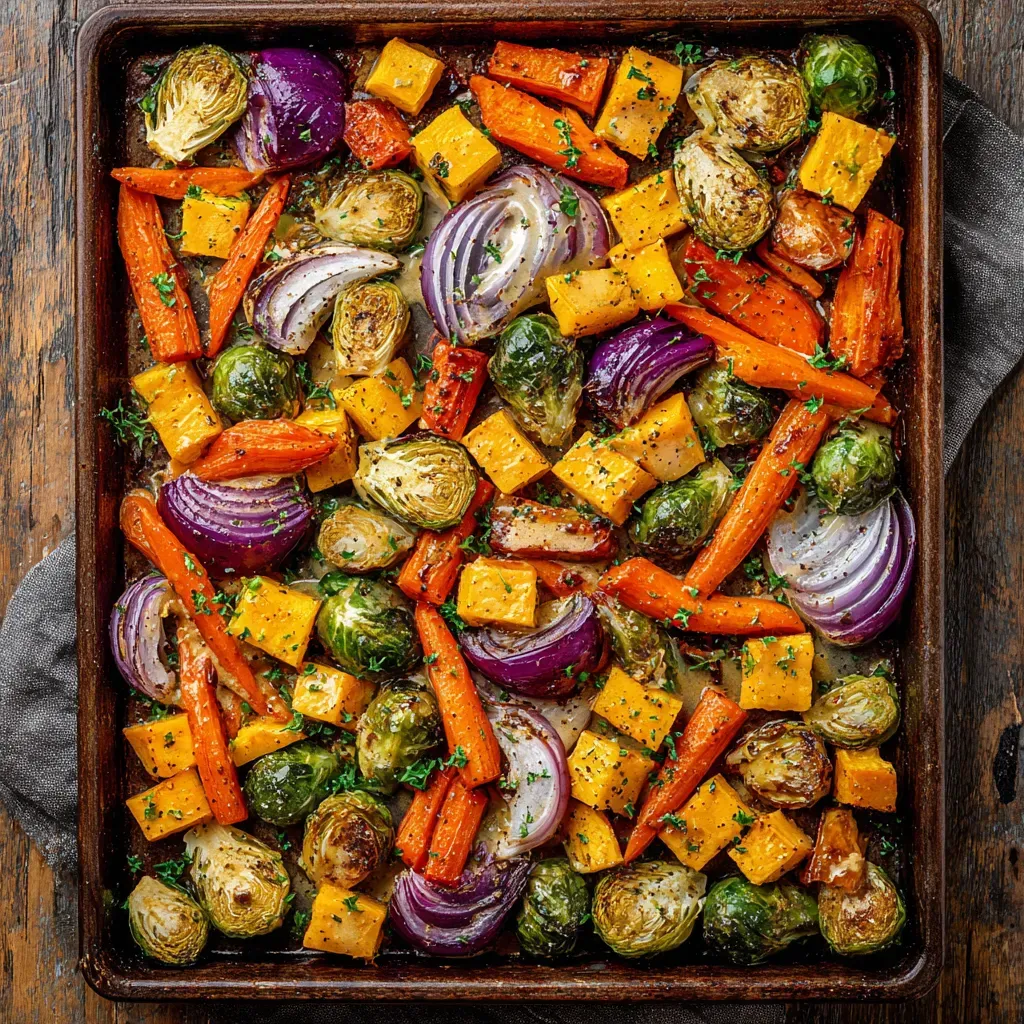 Sheet Pan Autumn Veggies