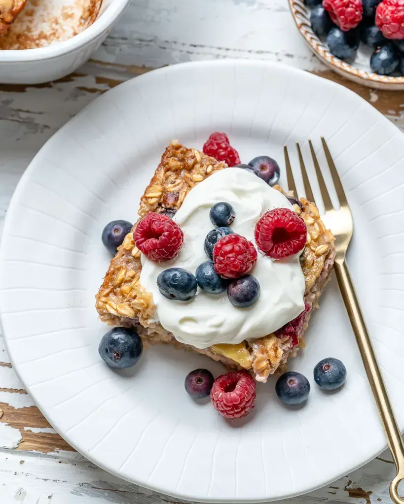 Baked Protein Oatmeal