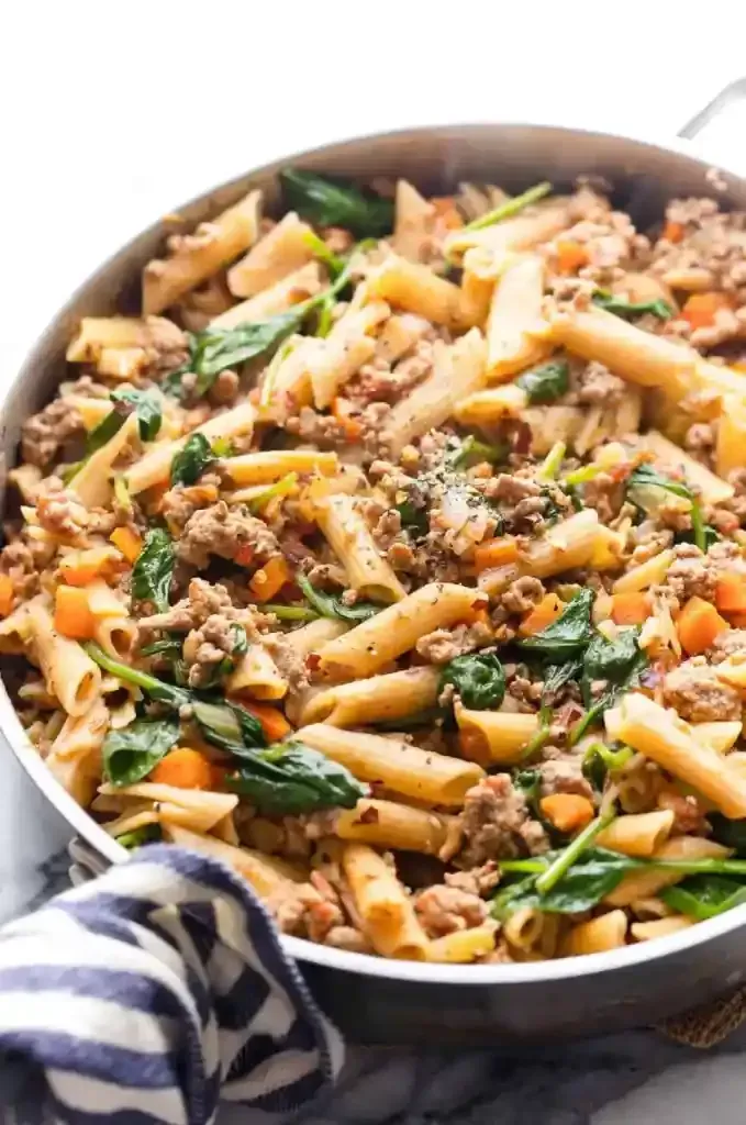 Ground Turkey Pasta