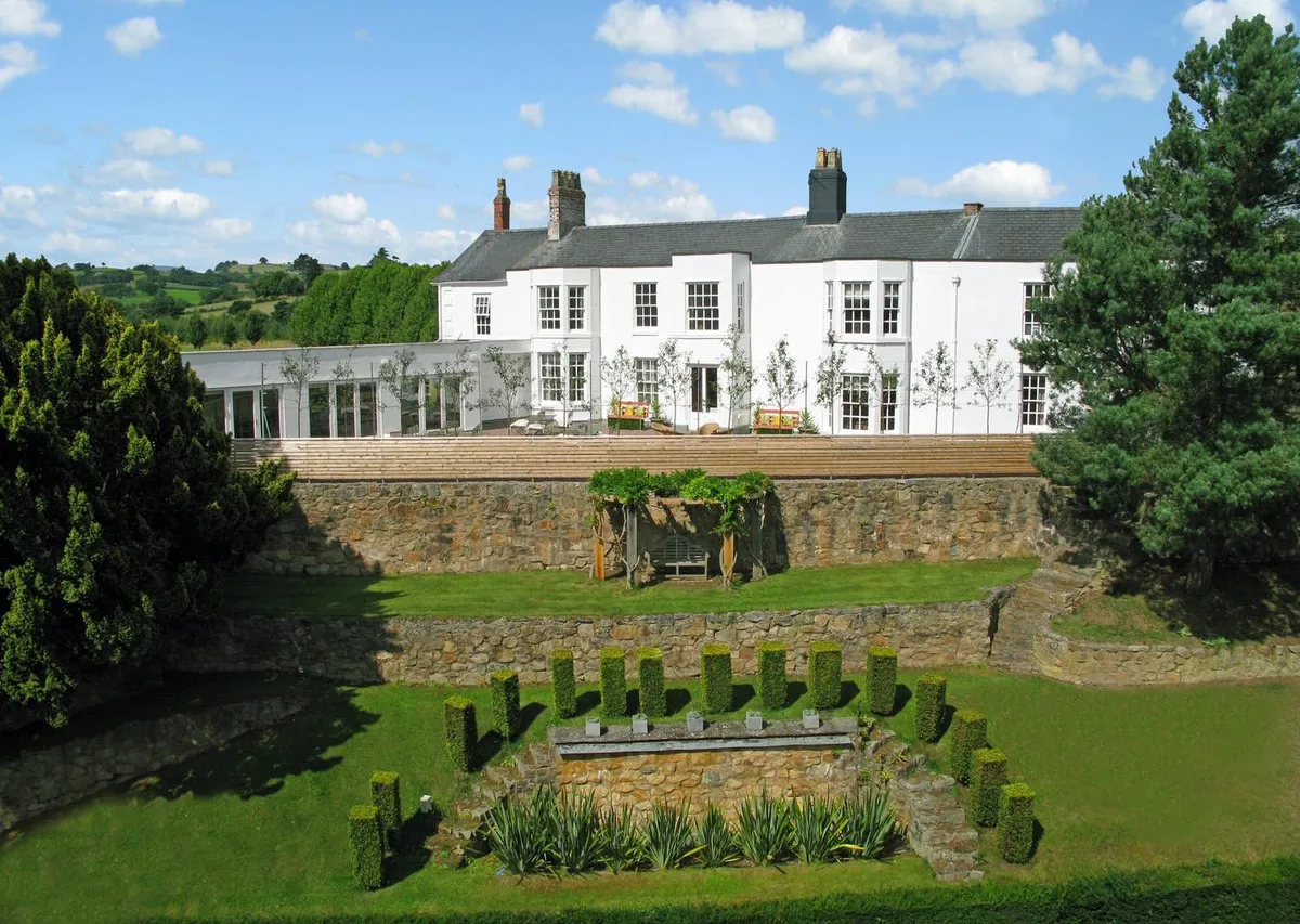 Bryn Tanat Hall, a 17th-century country house in Mid Wales