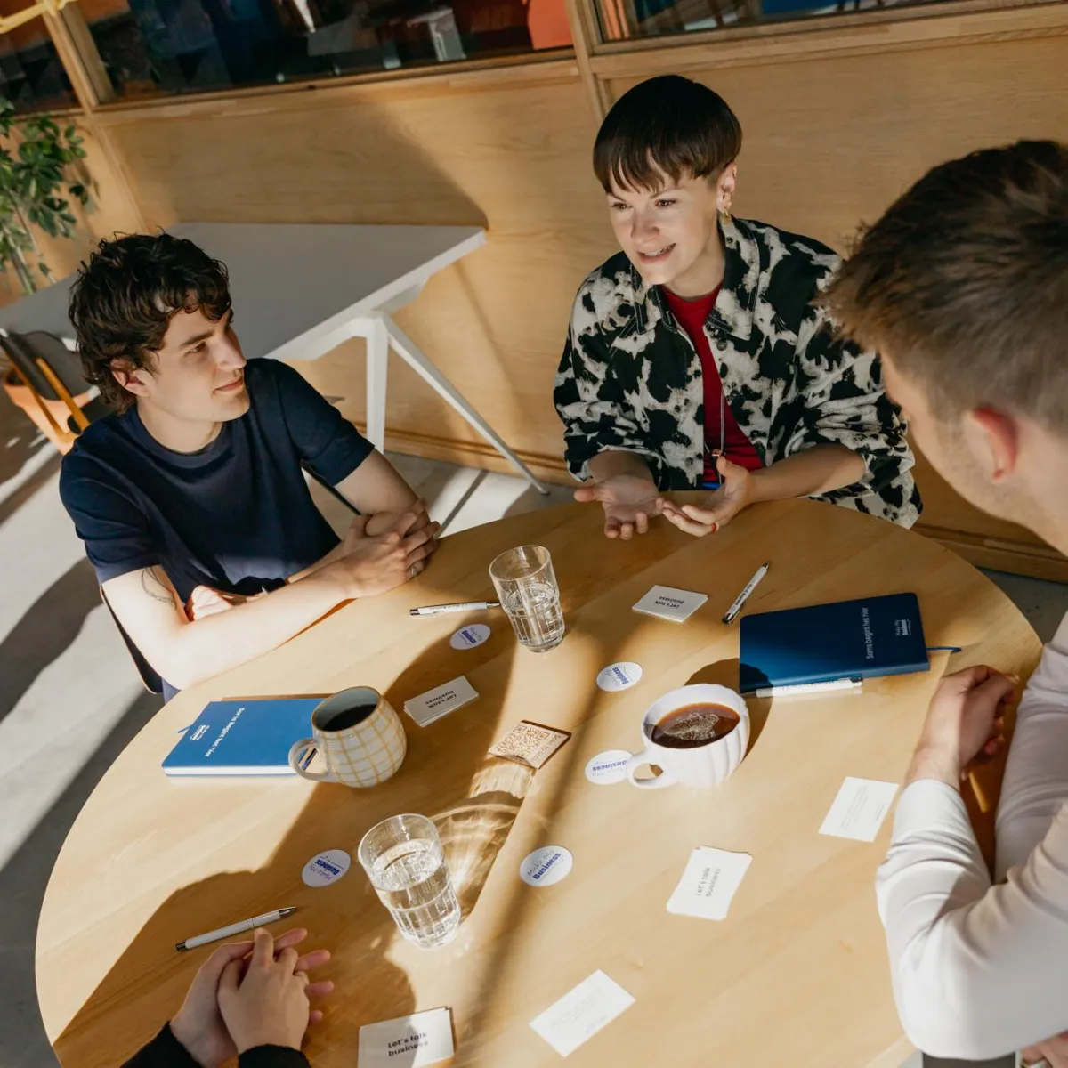 Ondernemers kleinschalig netwerkgesprek Make My Business