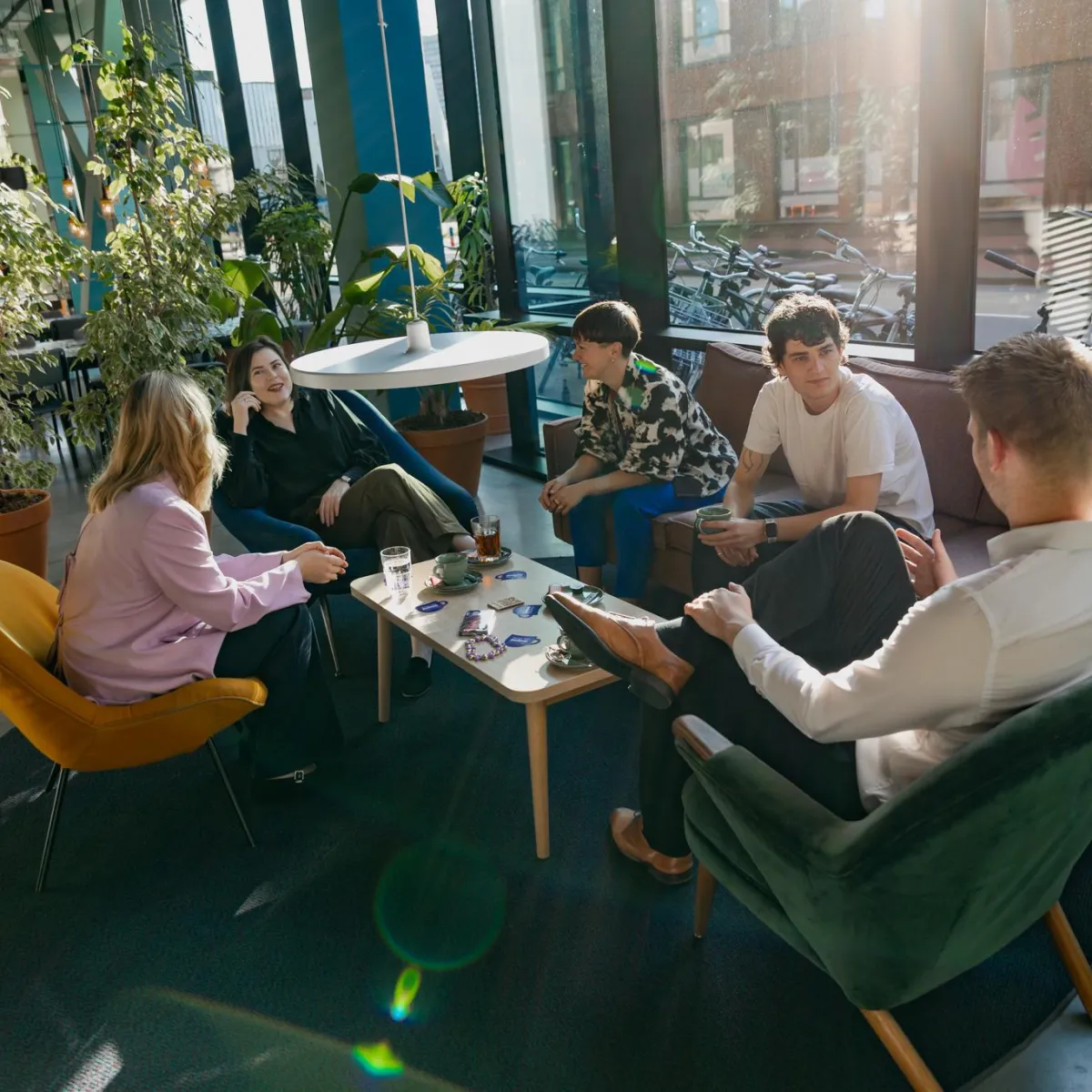 Ondernemers kleinschalig netwerkgesprek Make My Business