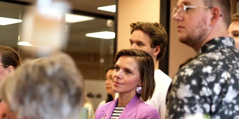 Ondernemers ontmoeten elkaar tijdens een Connect My Business event