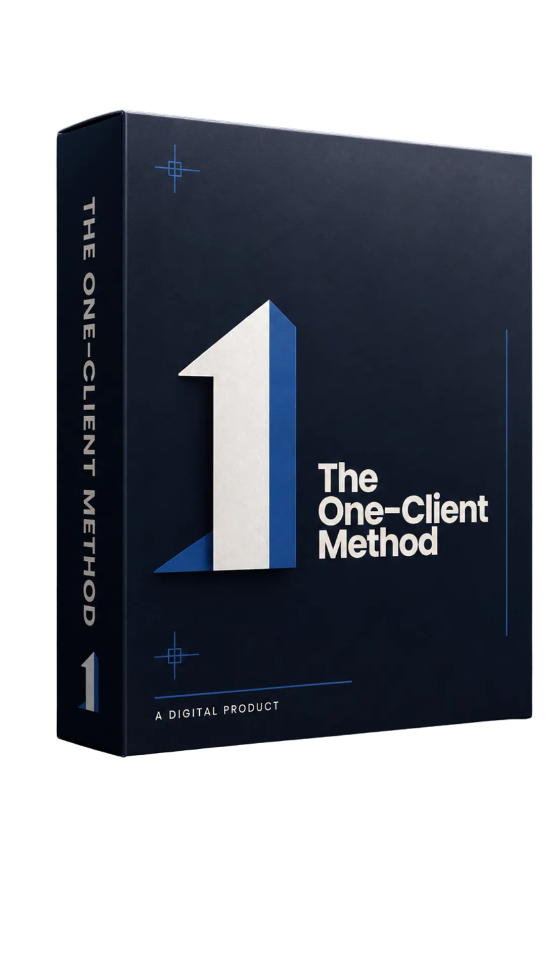 A clean, professional focused workspace representing the one-client methodology