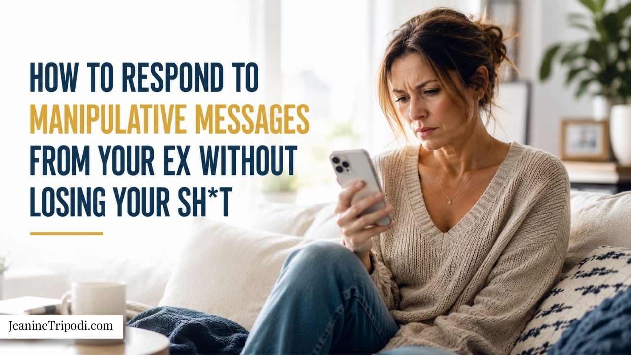 How to Respond to Manipulative Messages From Your Ex Without Losing Your Sh*t