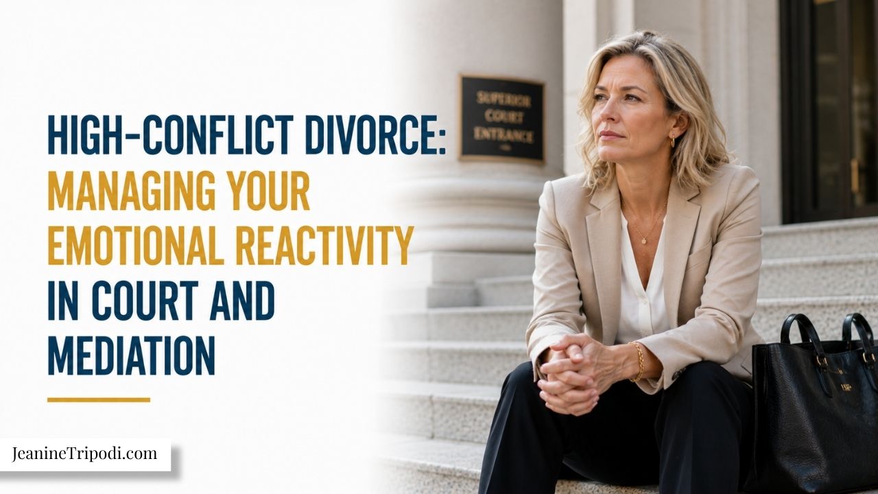 High-Conflict Divorce: Managing Your Emotional Reactivity in Court and Mediation