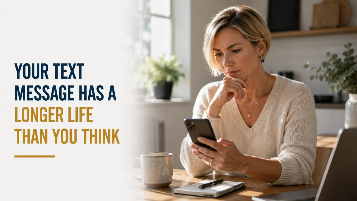 Your Text Message Has a Longer Life Than You Think: Communicating as Though Someone Else May Read It