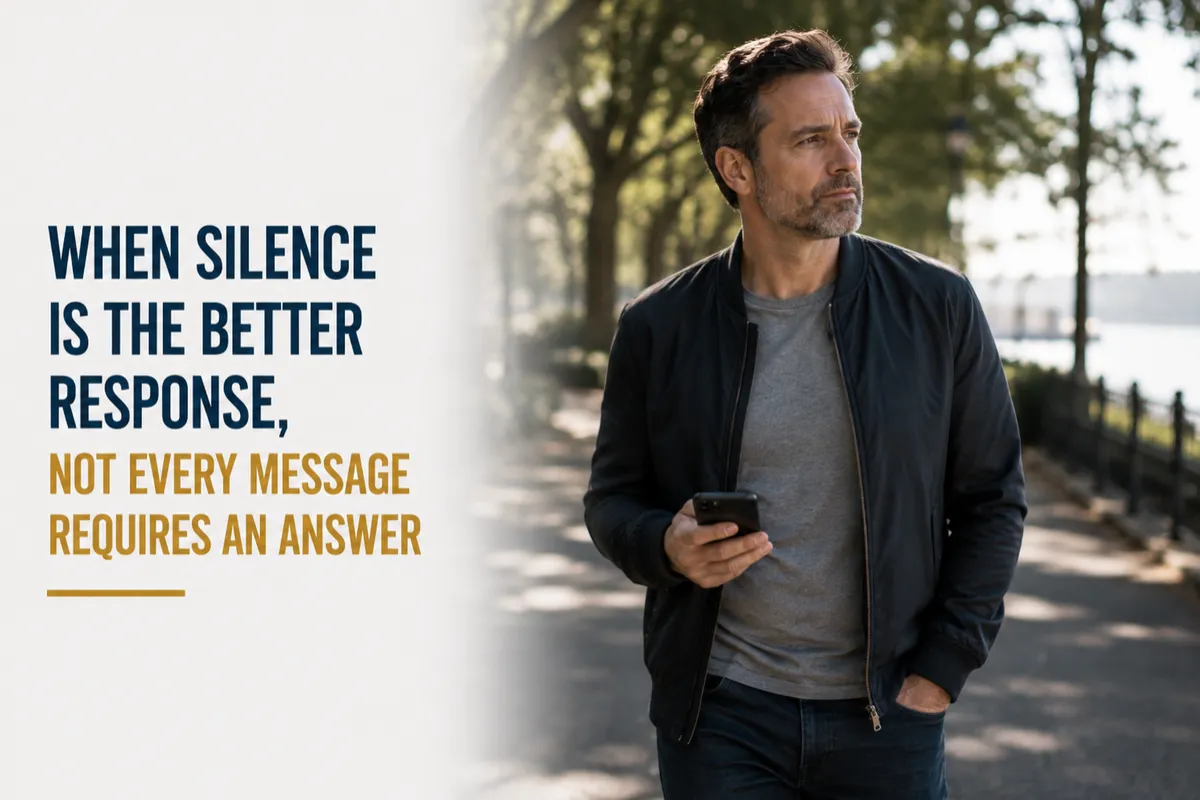 When Silence Is the Better Response: Not Every Message Requires an Answer