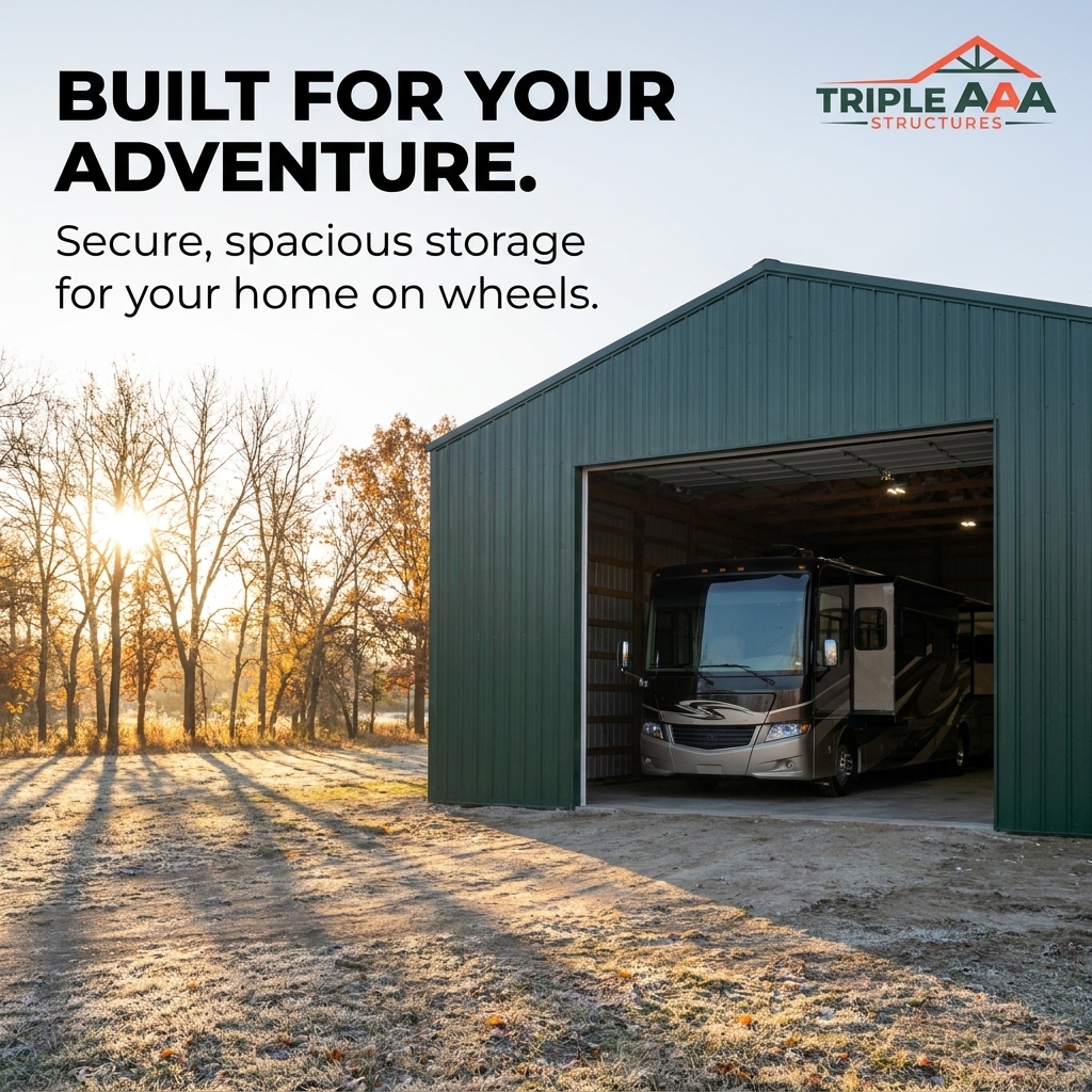 Post Frame Rv Storage Garage
