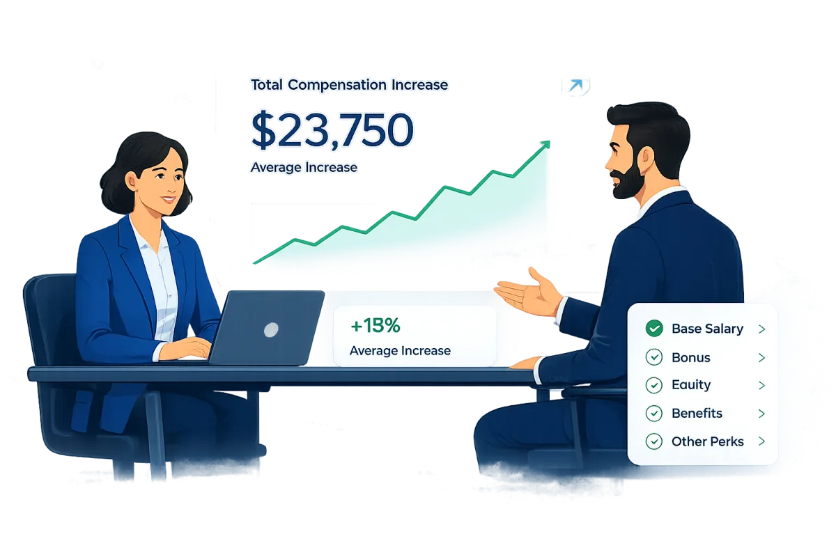 Salary Negotiation Illustration