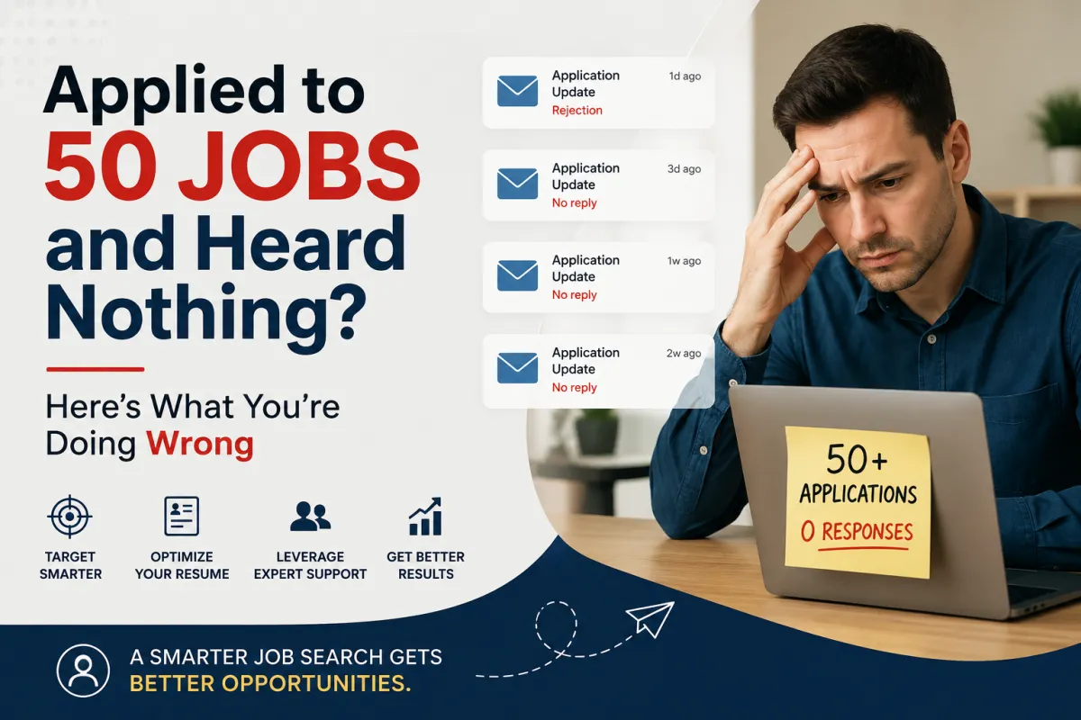 Applied to 50 Jobs and Heard Nothing? Here's What You're Doing Wrong