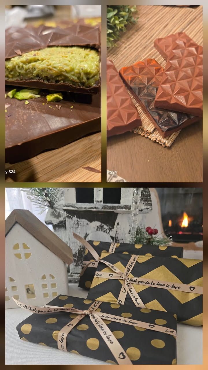 Assorted dessert cake topped with handcrafted buttercream roses