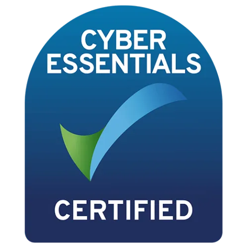 Cyber Essentials Certification logo – UK government-backed cybersecurity assurance for organisations