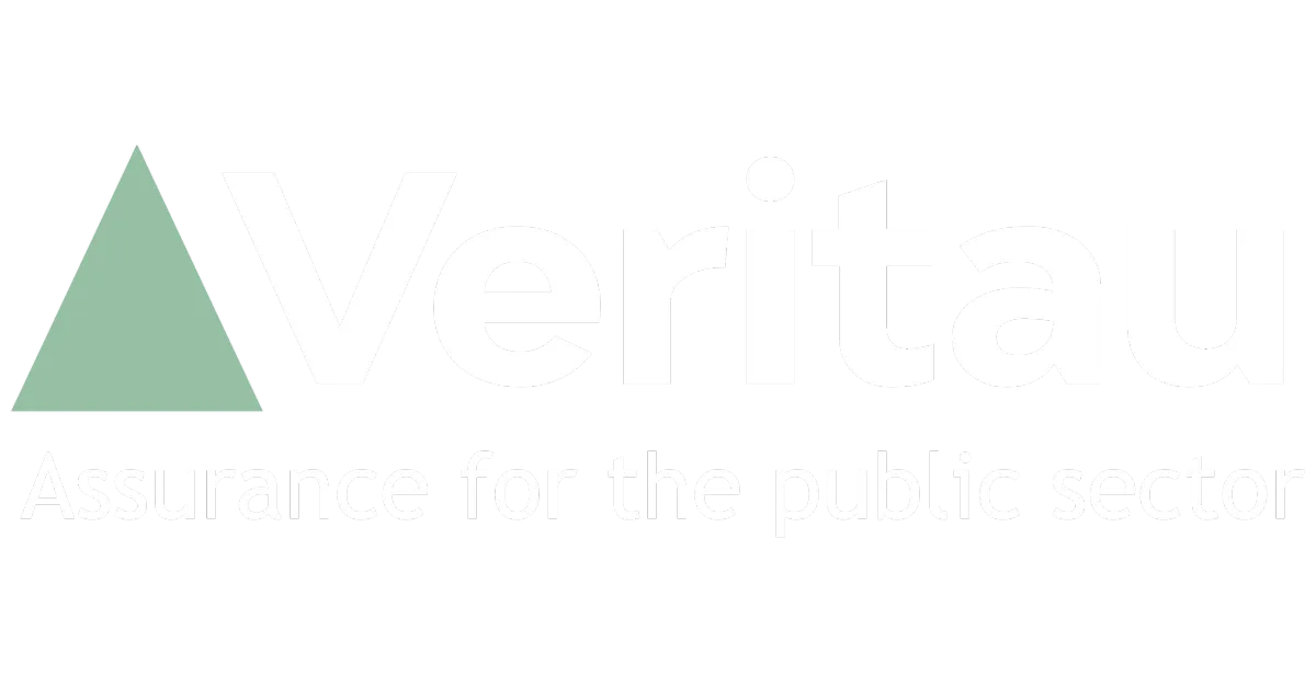 Veritau logo with slogan “Assurance for the Public Sector” — trusted partner supporting Behaviour Smart’s compliance, safeguarding, and data protection standards