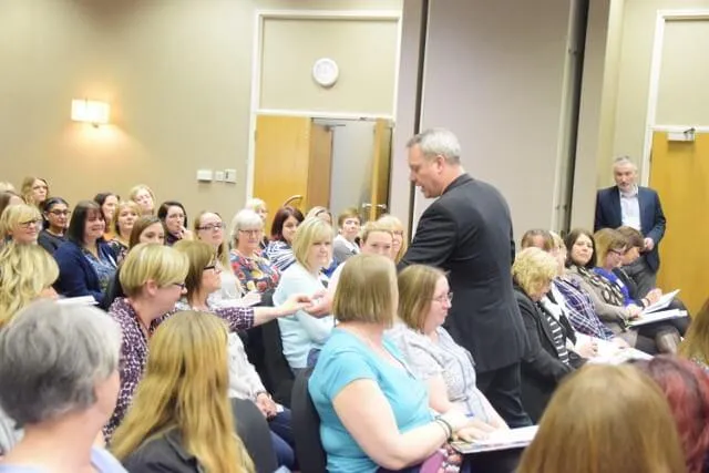 Dean Cotton delivering interactive behaviour management training for teachers and school staff, empowering educators with Behaviour Smart strategies to improve classroom behaviour and student outcomes.