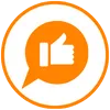 Icon for measuring and rating response effectiveness