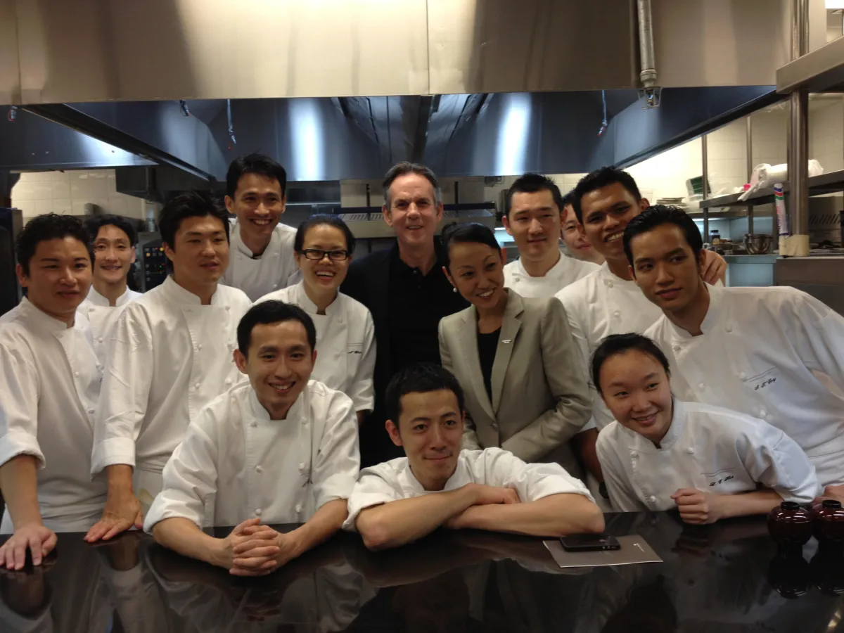 Chef GK working in 2 Michelin star restaurant