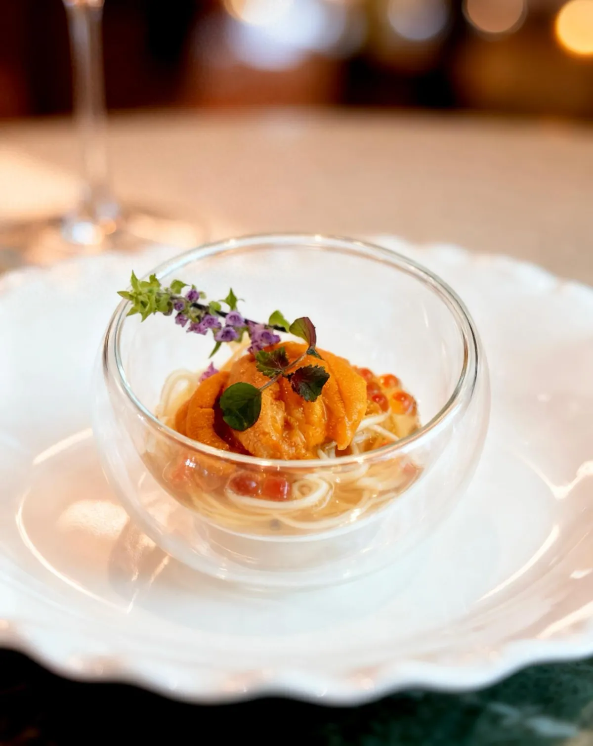 White Bird amuse bouche