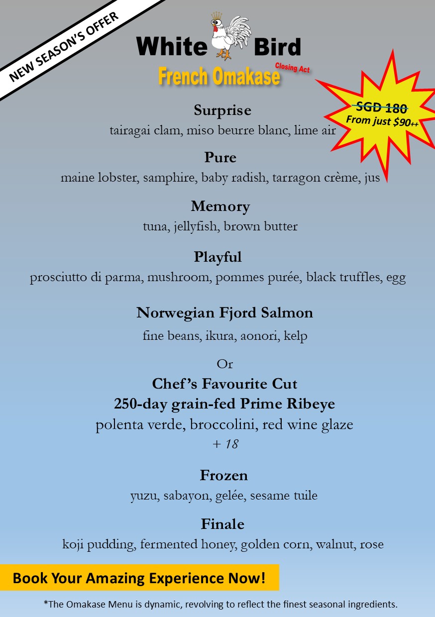 French Omakase Menu