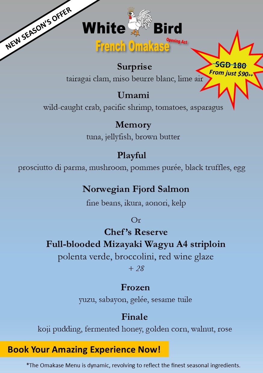 French Omakase Menu
