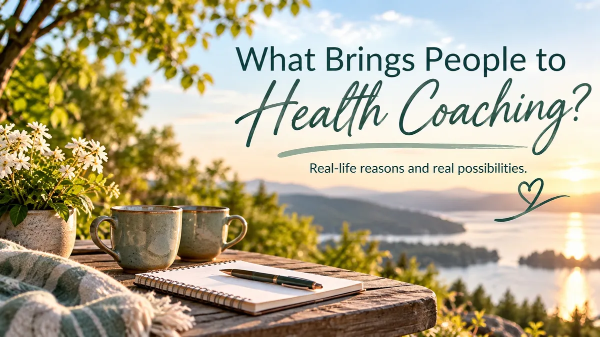 What Brings People to Health Coaching?
