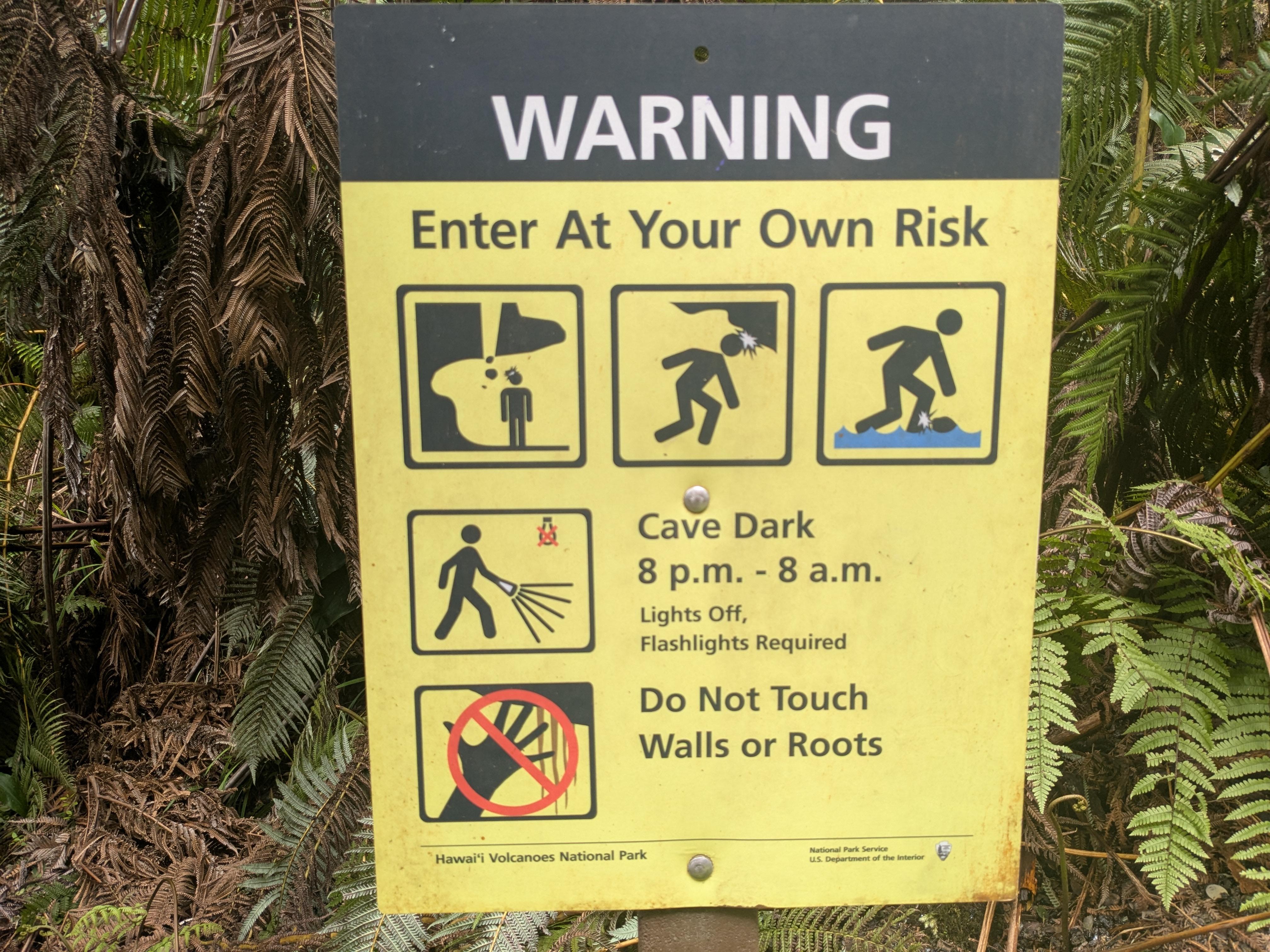 Nāhuku Lava Tube: Walking Through an Underground Lava Tunnel