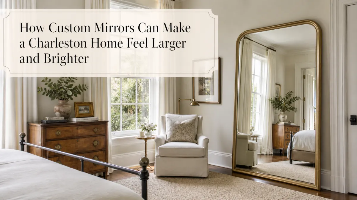 How Custom Mirrors Can Make a Charleston Home Feel Larger and Brighter