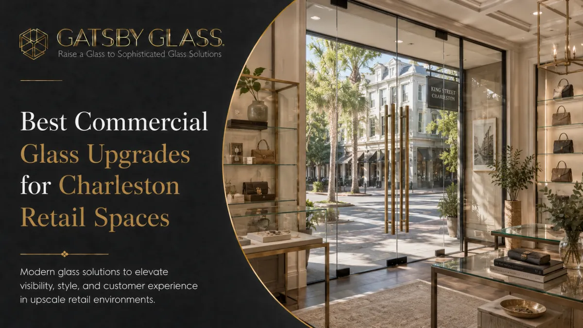 Best Commercial Glass Upgrades for Charleston Retail Spaces