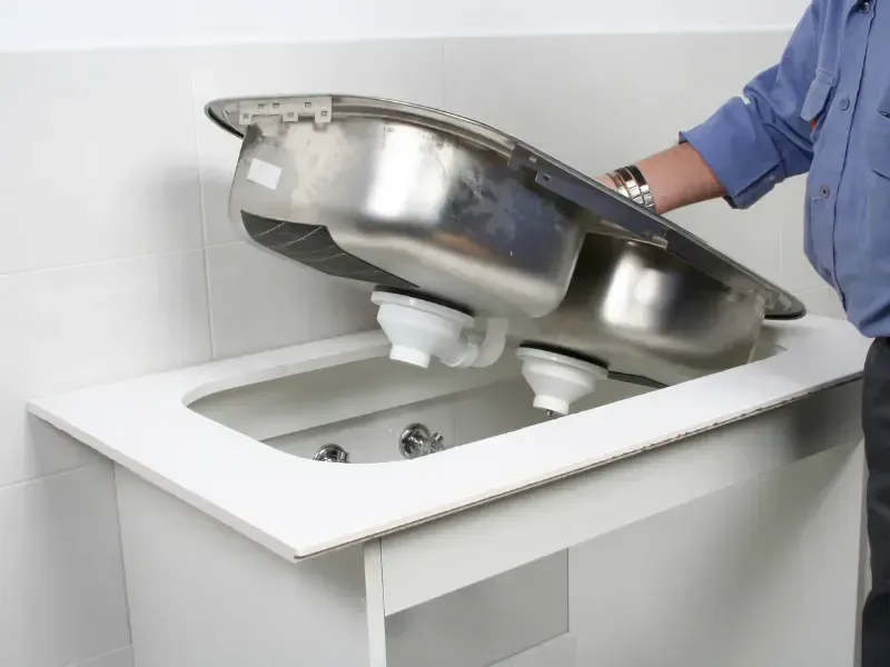 sink installation Redmond WA