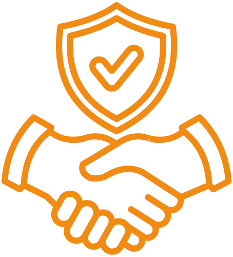 Symbol representing reliability and trust.