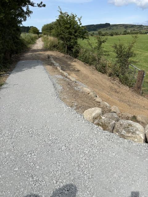 Contractor notice advising that Core Path 13 may close for periods during July 2026 for major upgrading works